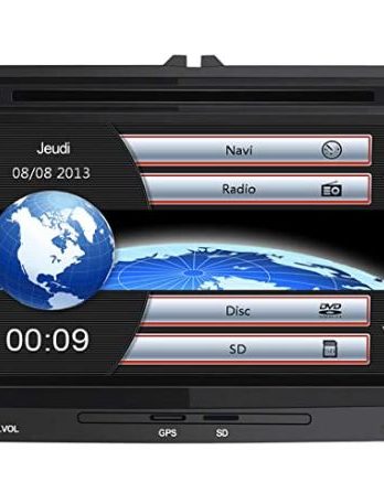 Aweasfe Autoradio Bluetooth GPS, Stereo Radio 2 DIN HD Touchscreen 7 Zoll Wince/8 Zoll Android / 9 Zoll Android / Rückfahrkamera