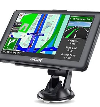 Awesafe – GPS-Navigationssystem, Touchscreen mit 7 Zoll (17,8 cm) mit Europa-Karte